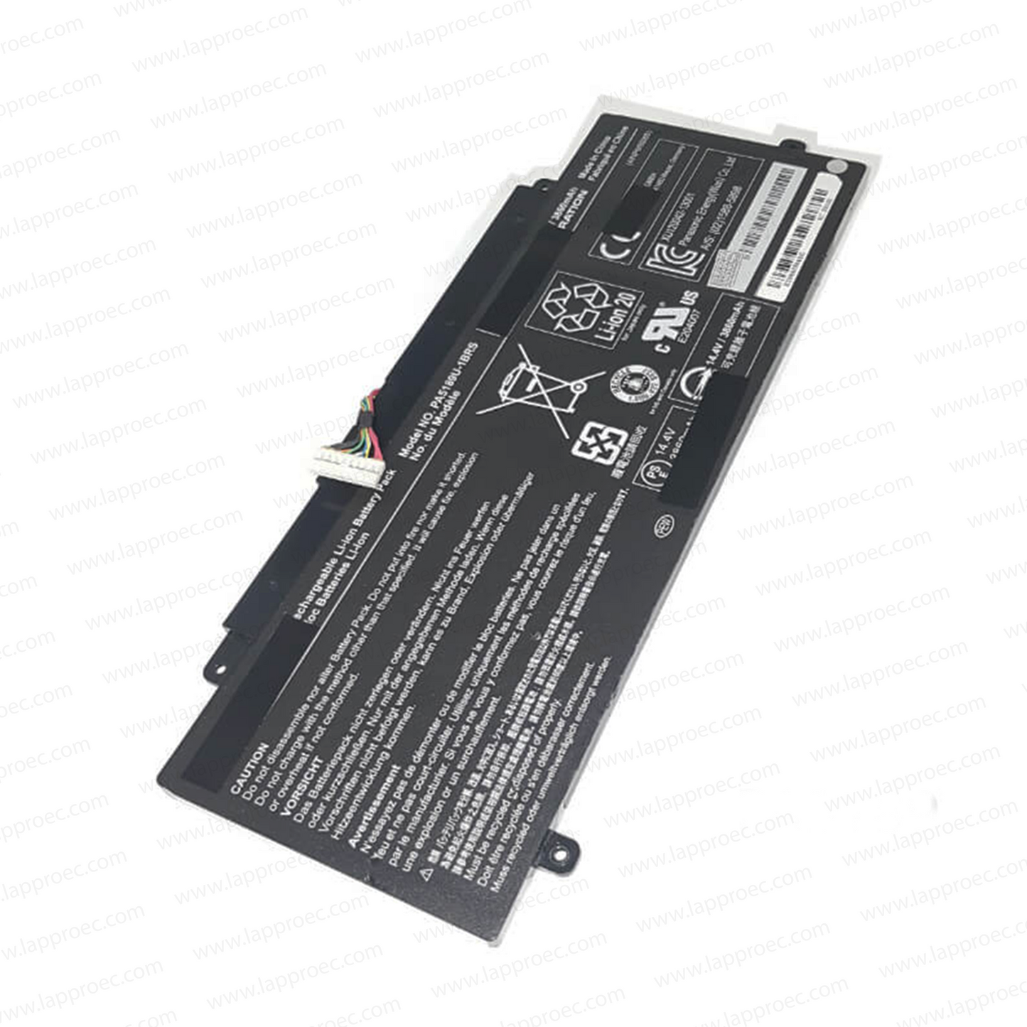 BATERIA ORIGINAL TOSHIBA PA5208